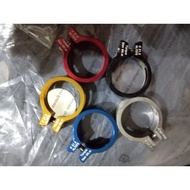 12o'clock 31.8mm Superlight CNC TitaniumAl7075 SeatClamp Seatpost clamp Ti bolt last piece clearance
