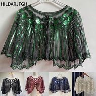 HILDARJFGH Flapper Shawl Fashion 1920s Wedding Party Shawl