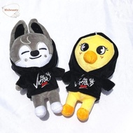MXBEAUTY Hoodie Stray Kids Toys, Soft Leeknow Hyunjin Skzoo Plush Doll, Lovely Bear Plush Stuffed Rabbit Z-type Stuffed Plush ​Doll Home Decor