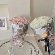 1 stack of flower wrapping foil