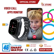 4G Kids Smart Watch Budak Jam Pintar Direct Video Call Voice Message Tracking Location Camera Sim Card