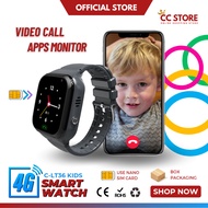 4G Kids Smart Watch Budak Jam Pintar Direct Video Call Voice Message Tracking Location Camera Sim Ca