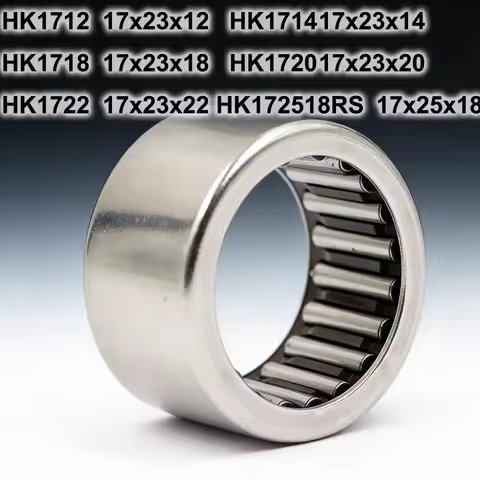 Needle Bearing HK1712 17x23x12 HK1714 17x23x14 HK1718 17x23x18 HK1720 17x23x20 HK1722 17x23x22 HK172
