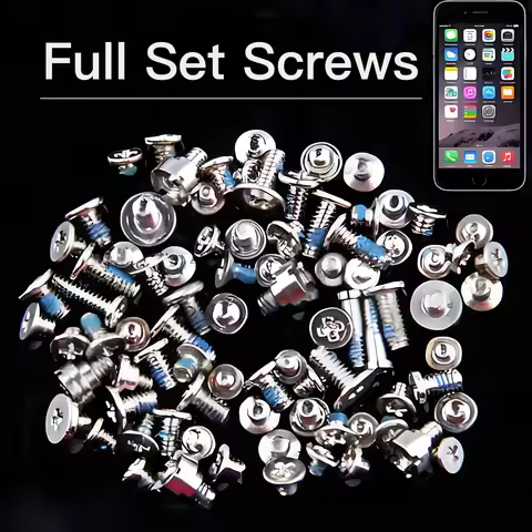 Full Screw Set Replacement For iPhone 6 6s 7 7P 8 Plus X XS XR XS Max 11 12 Pro Max With 2x Bottom S