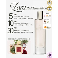 Perfume Decant Zara Red Temptation 5ml I 10ml I 30ml