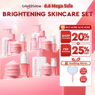 [Shopee Exclusive] Glad2Glow Brightening Set Aha Bha Pha Niacinamide Facial Cream Glowing Even Skin 