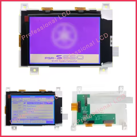LCD Display Screen Panel For Yamaha DGX520 DGX620 YPG620 YPG625 DGX630 DGX640 PSR S500 S550 S650 MM6