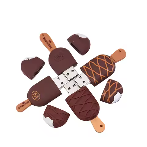 Creative ice cream USB flash drive 128GB 64GB 32GB 16GB student gift memory stick High Speed U Disk
