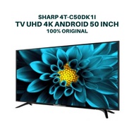 sharp 4t-c50dk1i tv android 50 inch uhd 4k tv sharp 50 inch