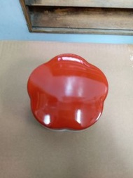 日本 深川製 梅花五邊形 瓷盒 可作醒茶罐