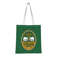 TEMU กระเป๋าโท้ท Beer Thailand สำหรับผู้หญิง - ดีไซน์ช้างสีเขียวสดใส & , กระเป๋าสะพายไหล่ทนทานและสบา