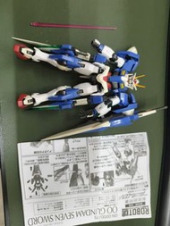 二手 已開 沒盒 Robot魂 00 GUNDAM SEVEN SWORD