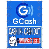 COD Gcash Cash In - Out | Bills Payment Tarpaulin