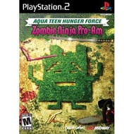 （PS2 Games CD DVD）PS2 Aqua Teen Hunger Force Zombie Ninja Pro-Am , Dvd game Playstation 2