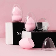 3 Puff Eggs Beauty Eggs Makeup Eggs Makeup Eggs Students Beginners Puff Balls Eggshell Storage Balls