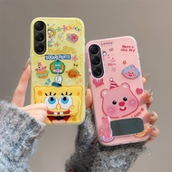 Ready Stock Case Samsung A17 4G 5G/F17 5G/M17 5G Cute Cartoon Shockproof Anti-Yellow TPU TYGDK