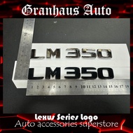 Toyota Lexus Alphard Vellfire LM 350 LM350 Rear Emblem Logo