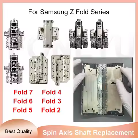 Spin Axis Shaft Hinge Rotating Shaft for Samsung Z Fold 7 3 2 4 5 6 F700 F707 F711 F7210 F731 Hinge 