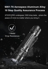 Klarus Tactical Flashlight XT2CR PRO V2