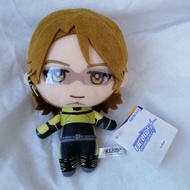 CLARENCE JAPAN FURYU Helios Rising Heroes Jay Kidman Plush Mascot Strap Toy Doll MWT 6.25" FuRyu