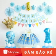DOG YEAR'S BIRTHDAY DECORATION - DOG'S BIRTHDAY DECORATION - CHEAP BIRTHDAY DECORATION - 1 YEAR'S BI