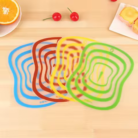 Flexible Transparent Cutting Board Kitchen PP Cutting Boards Classification Chopping Board