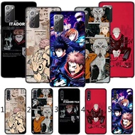 OPPO F11 Pro R9 R9S R11 R11S F3 Plus 230806 Black soft Phone case Juju tsu Kaisen Yuji Itadori Anime