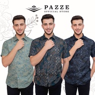 [Batik 1/11] Pazze Baju Batik Slim Fit Short Sleeve SS30340/343/344/345/430/431/432/434/436/437/429/