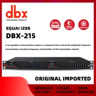 DBX 215 /131 2-Series Graphic Equalizer (black)