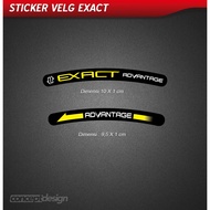 Exact Rim Printing Sticker