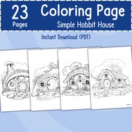 (PDF) colouring page for kids and adult set buku mewarna kanak kanak coloring drawing watercolor (si