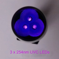 DD Longwave & Shortwave UV Lamps 254nm 365nm 395nm Minerals Phosphor Detector UVA UVC Blacklight LED