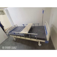 Brand New 2 Cranks Hospital Bed Complete Accessories