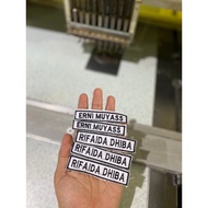 Embroidered Name Bet School Embroidered Name Bet Nametag Bet Name