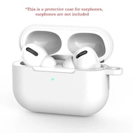 สำหรับ Airpods Pro เคสป้องกันซิลิโคนแข็งนิ่มใหม่ที่ใส่หูฟังบลูทูธสี Apple