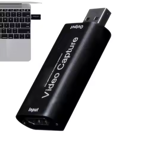 Video Capture Card For Streaming Low-Latency 1080P USB Video Capture Card Compact Versatile Converte