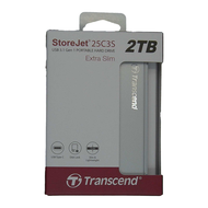 Transcend 創見 2TB StoreJet 極致輕薄2.5吋Type C行動硬碟 25C3S TS2TSJ25C3S
