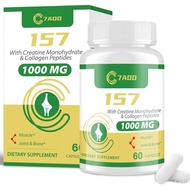 157 Capsules 1000 mcg, BPC 157 Supplement New Protective Compound,, Gluten-Free, 60 Count 1 Bottle