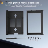 Metal Protective Case Heat Sink Metal Housing for Raspberry Pi 4B Only