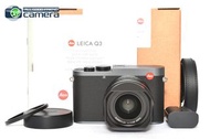 *BRAND NEW* Leica Q3 Digital Camera Black "Metal Gray" Finish 19210