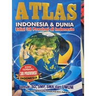 WORLD ATLAS 38 INDONESIAN AND WORLD PROVINCE