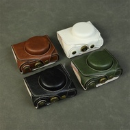 Suitable for Canon PowerShot G7 X Mark II Camera Bag Leather Case g7x3Camera Protective Sleeve Shell