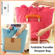 Onboard Hand Carried Baggage Foldable Traveller Shopper Bag