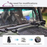 [deevoka] Professional High Lift Jack Support Hood Rack Brackets Kit for Jeep Wrangler CJ YJ TJ Repl
