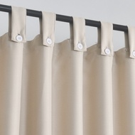 FACAI123Blackout Curtain 1 PC Shoulder Strap Type For Living Room Sliding Door Window Bedroom Panel Shading