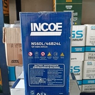 Terbaru Aki Mobil/ Incoe Premium Ns60L/ Incoe Ns 60L/Ns 60 L/ Aki