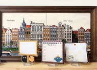 留言板小立牌-可擦寫-附白板筆