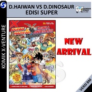 Siri X-VENTURE DUNIA HAIWAN VS DUNIA DINOSAUR EDISI SUPER 01- KOMIK - KADOKAWA GEMPAK STARZ