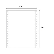 【จัดส่งฟรี】 9.5X11นิ้ว 4ชั้น กระดาษต่อเนื่อง กระดาษต่อเนื่องเคมี A4 size 1000แผ่น