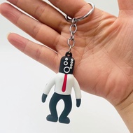 Titan Sound Man TV Man Vs Toilet Man Keychain Skibidi Silicone Material Creative Gift Bag Pendant Ch